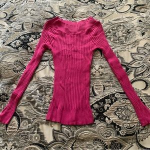 Grane Pink Long Sleeve Shirt
